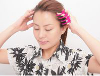 头部太阳穴按摩