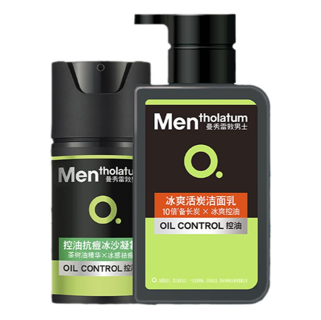 Mentholatum曼秀雷敦 冰爽活炭洗面奶控油洁面乳