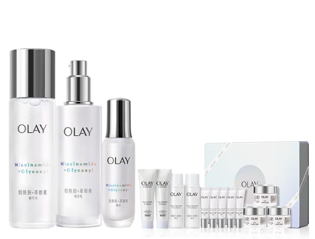 Olay/玉兰油 美白水乳精华套装美白提亮补水保湿